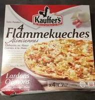 Mängden socker i Tartes flambées Kauffer's Alsaciennes