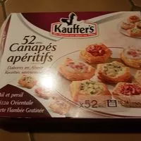 Mängden socker i Canapés apéritifs