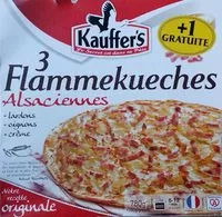 Mängden socker i Flammekueche