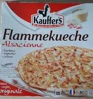 Mängden socker i Flammekueche