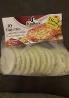 Mängden socker i 10 Galettes Alsaciennes