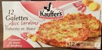 Mängden socker i Galettes de pommes de terre aux lardons