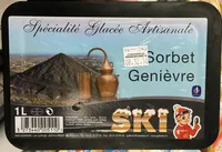 Mängden socker i Sorbet Genièvre