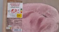 Mängden socker i Jambon cuit supérieur