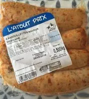 Mängden socker i Andouillettes saveur mexicaine