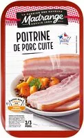 Mängden socker i Poitrine de porc cuite