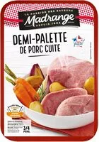 Mängden socker i Demi palette de porc cuite