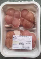 Mängden socker i Paupiette de porc x4