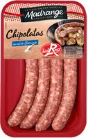 Mängden socker i Chipolatas au sel de Guérande Label Rouge