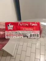 Mängden socker i Poitrine fumée