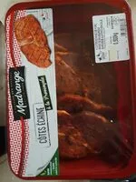 Mängden socker i Côte de porc émincé marinées