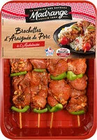 Mängden socker i Brochettes d’araignée de porc à l’Andalouse x4