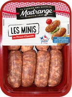 Mängden socker i Mini saucisses au piment d'Espelette x8