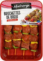 Mängden socker i Brochettes de bœuf  à la mexicaine
