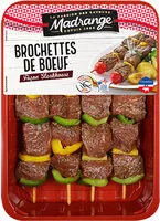 Mängden socker i Brochettes de boeuf façon steakhouse