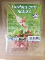 Mängden socker i Le porc Français - Lardons crus nature