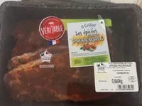 Mängden socker i 4 cotes echine de porc epicees provencales