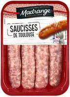 Mängden socker i Saucisses de Toulouse x4
