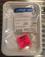 Mängden socker i Chair pur porc