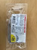 Mängden socker i 2 Andouillettes pur porc