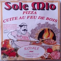 Mängden socker i Pizza royale cuite au feu de bois