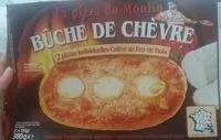 Mängden socker i Pizza Bûche de chèvre