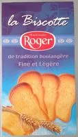 Mängden socker i Biscotte roger