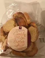 Mängden socker i Croutons a l'huile d'olive et safran