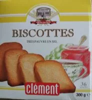 Mängden socker i Biscotte