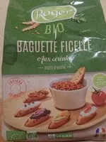 Mängden socker i Baguette ficelle céréales bio