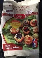 Mängden socker i Mini toasts grillés au pilent d’Espelette