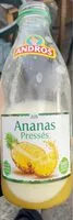 Mängden socker i Jus ananas pressés
