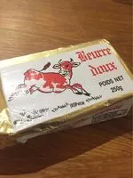 Mängden socker i Beurre Doux Plaquette