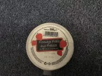 Mängden socker i Fromage frais aux fraises 6,5% Mat.Gr. sur poids total