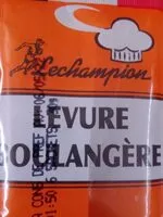 Mängden socker i Levure boulangère