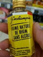 Mängden socker i Arôme naturel de rhum sans alcool