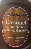 Mängden socker i Caramel au beurre salé au sel de Guérande