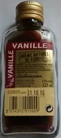 Vanilla alcoholic extract