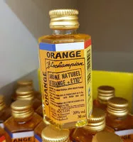 Mängden socker i Préparation culinaire arôme naturel d'orange Lechampion