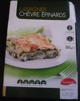 Mängden socker i Lasagnes chèvre épinards