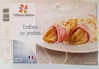 Mängden socker i Endives au jambon