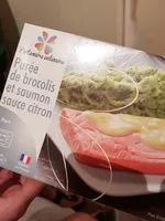 Mängden socker i Purée  de brocolis et saumon sauce citron