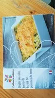 Mängden socker i Gratin de colin, épinards