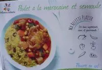 Mängden socker i Poulet à la  marocaine et semoule