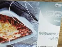 Mängden socker i Gratin d'aubergines