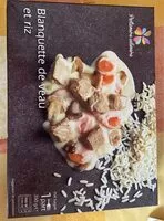 Mängden socker i Blanquette de veau et riz