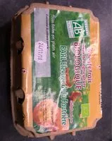 Mängden socker i Oeufs frais bio