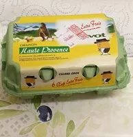 Mängden socker i 6 Oeufs Extra Frais Le Gavot