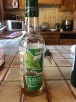 Mängden socker i Sirop de menthe bio