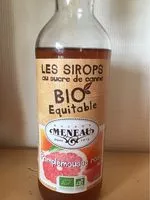 Mängden socker i Sirop au sucre de canne - pamplemousse rose